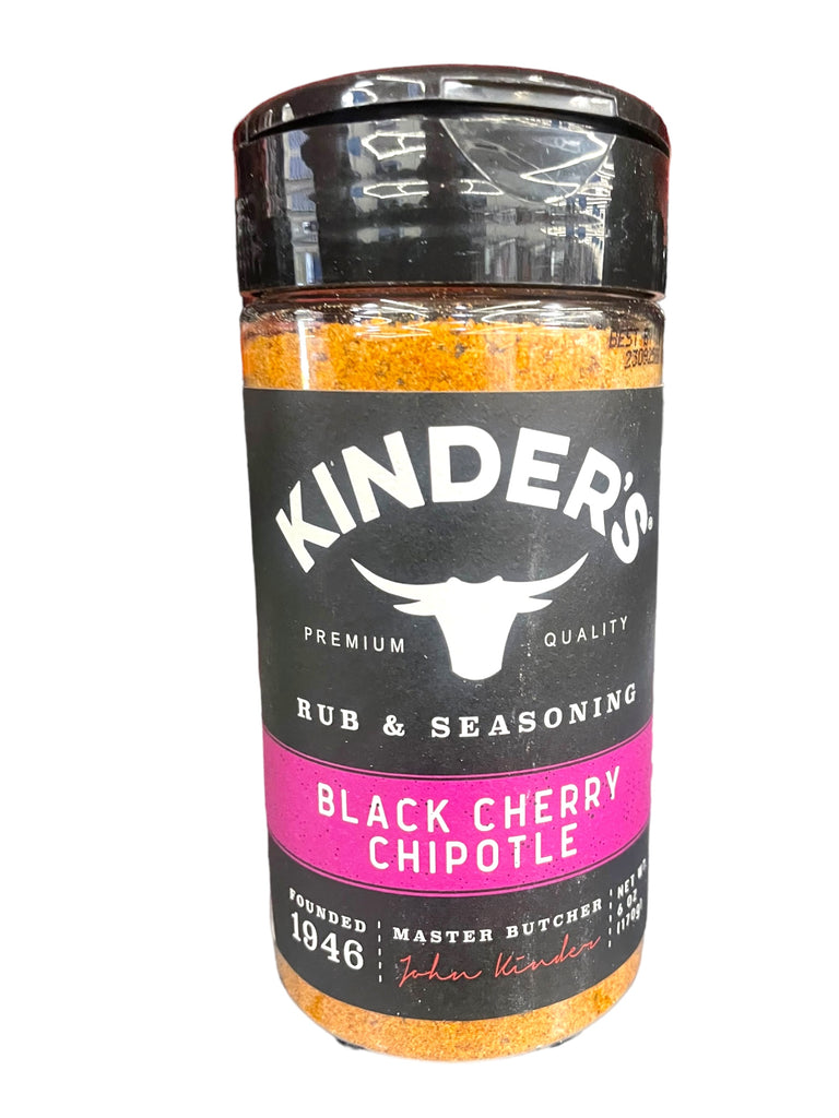 Kinder's Black Cherry Chipotle Seasoning for Grilling, 6 oz