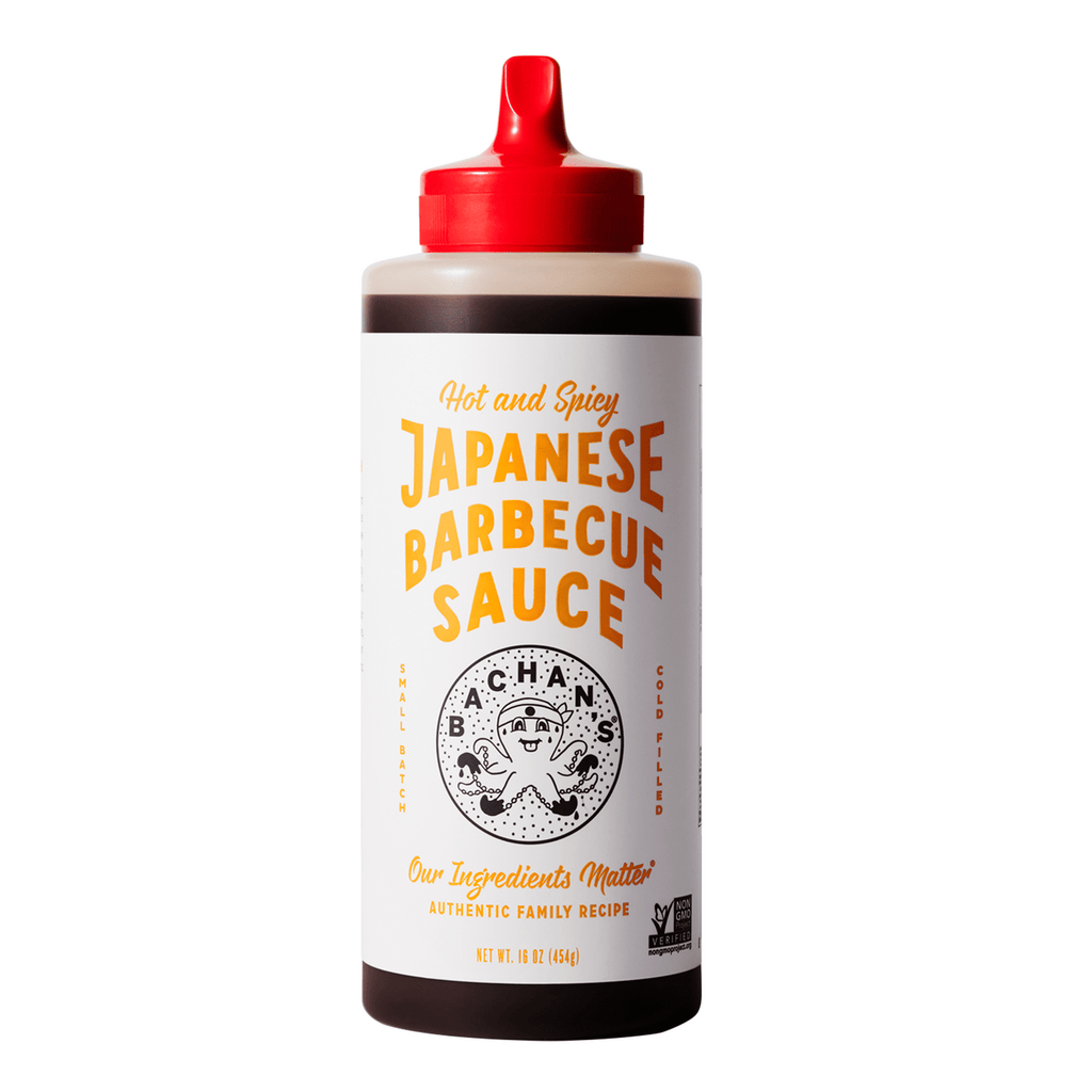 Bachan's Japanese Barbecue Sauce, Hot and Spicy, 17 oz Bottle