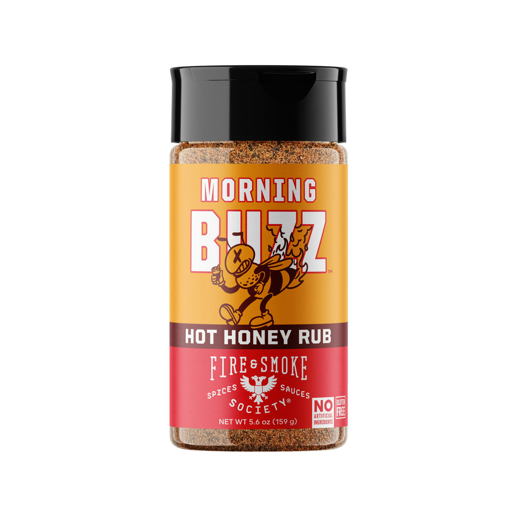 Fire & Smoke Society Morning Buzz Hot Honey Spice Blend, 5.6 Ounce