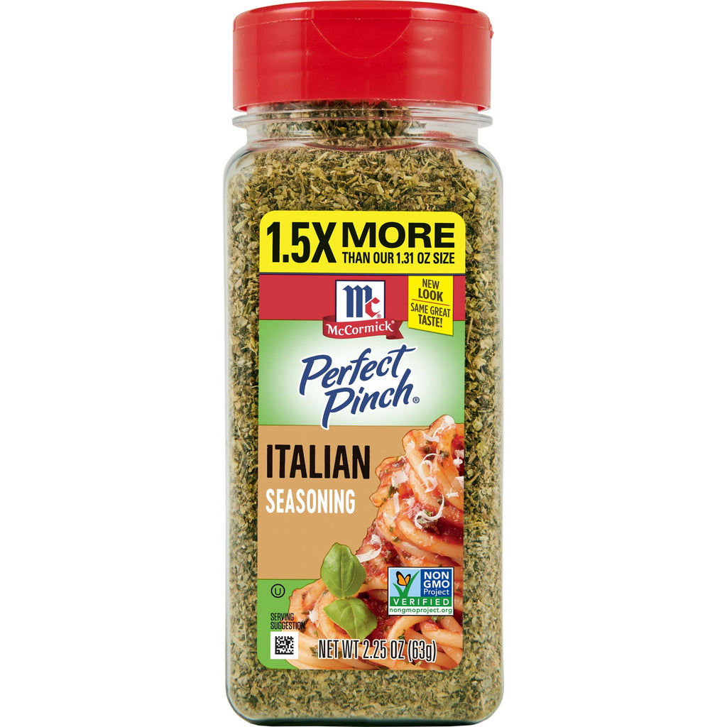 McCormick Perfect Pinch Italian Seasoning, 2.25 oz Mixed Spices & Seas –  Seasoning Warehouse