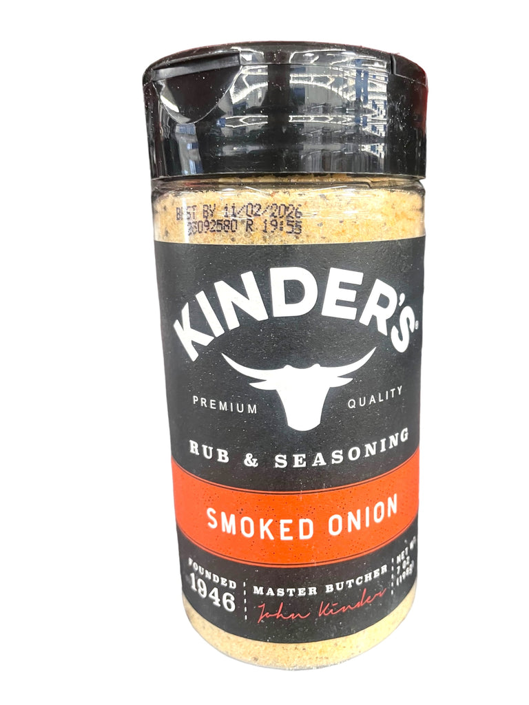 Kinder's Smoked Onion Seasoning & Rub for Grilling, 7 oz