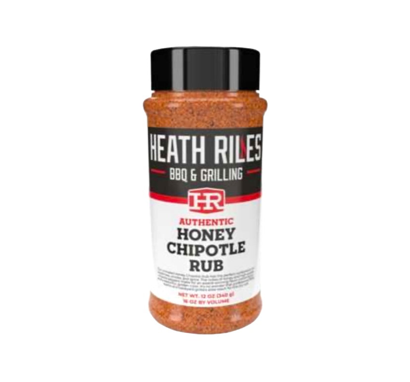 Heath Riles Honey Chipotle BBQ Rub 12 oz