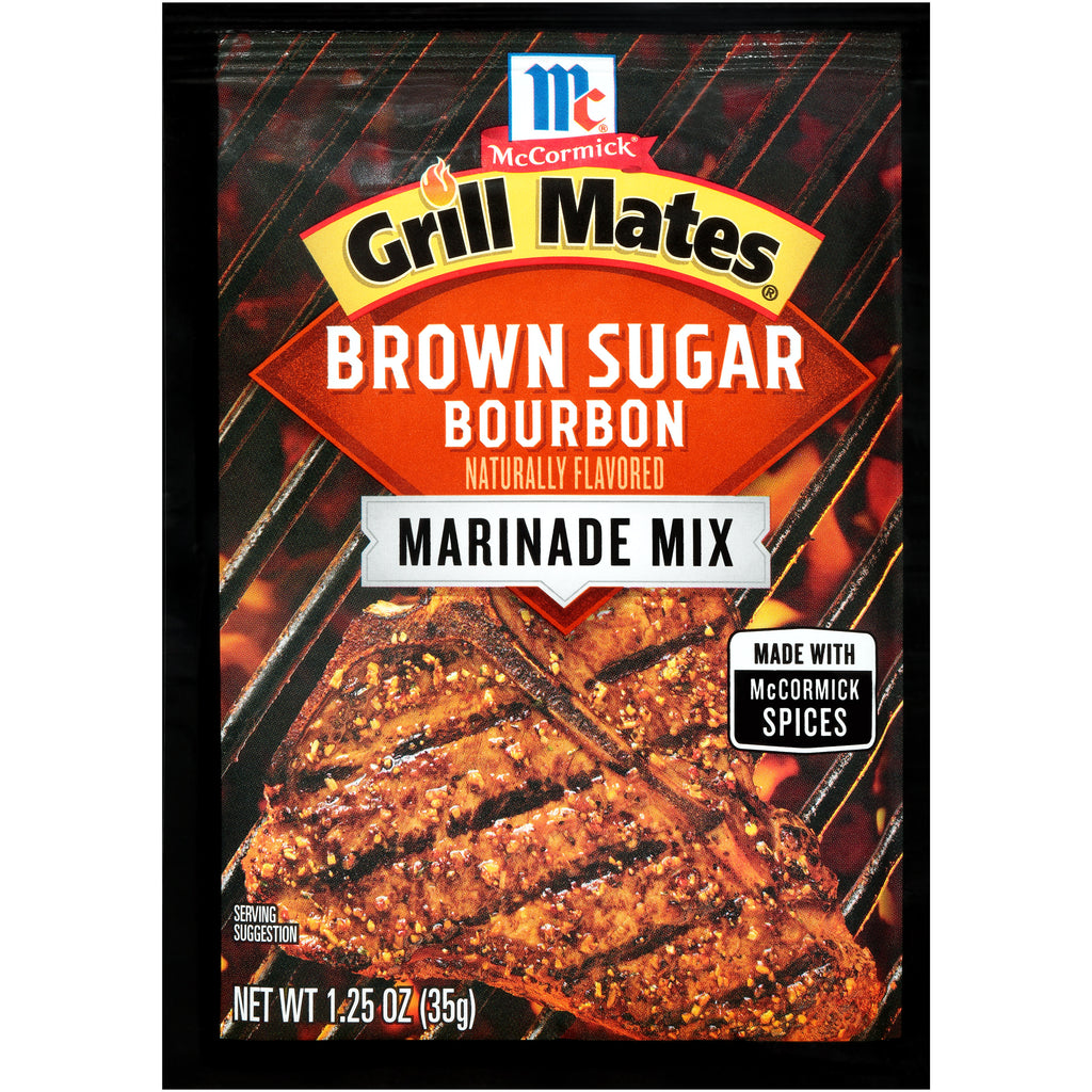 McCormick Grill Mates Brown Sugar Bourbon Marinade Mix 1.3 OZ