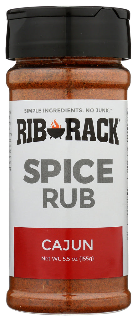 Rib Rack Spice Rub Cajun 5.5 Oz