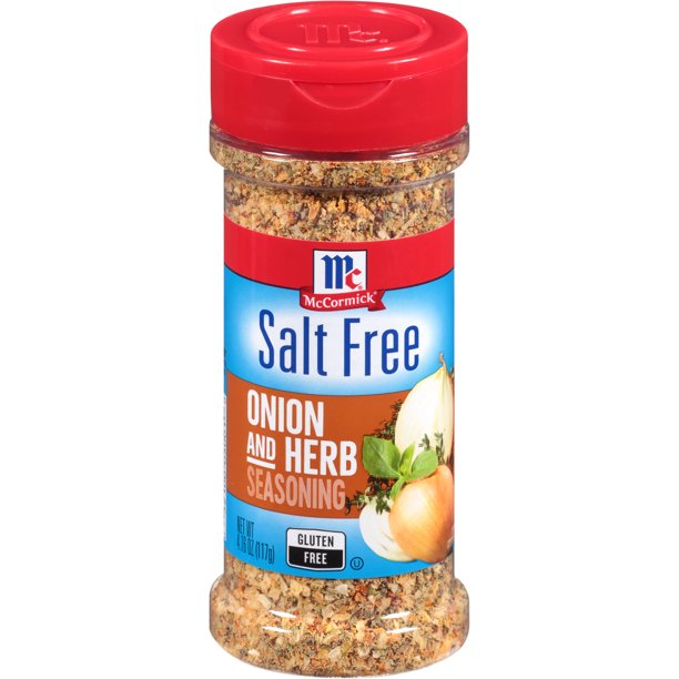 McCormick Salt Free Onion and Herb Seasoning, 4.16 oz