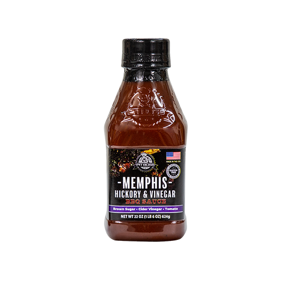 Pit Boss Memphis Hickory & Vinegar BBQ Sauce 22 OZ