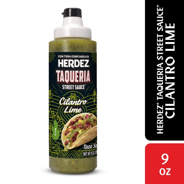 Herdez Taqueria Street Sauce Cilantro Lime 9 OZ