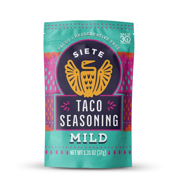 Siete Mild Taco Seasoning, Mixed Spice 1.31 OZ