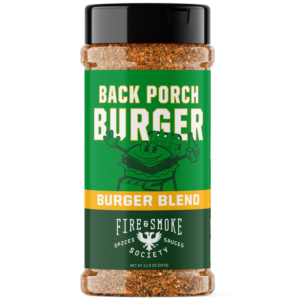Fire & Smoke Society Back Porch Burger Seasoning Blend, 11.9 oz