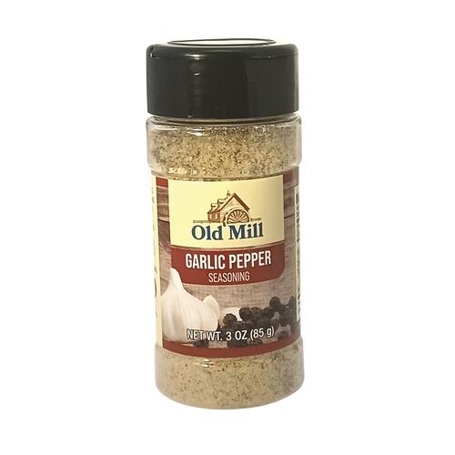 Old Mill Garlic Pepper Seasoning 3 OZ