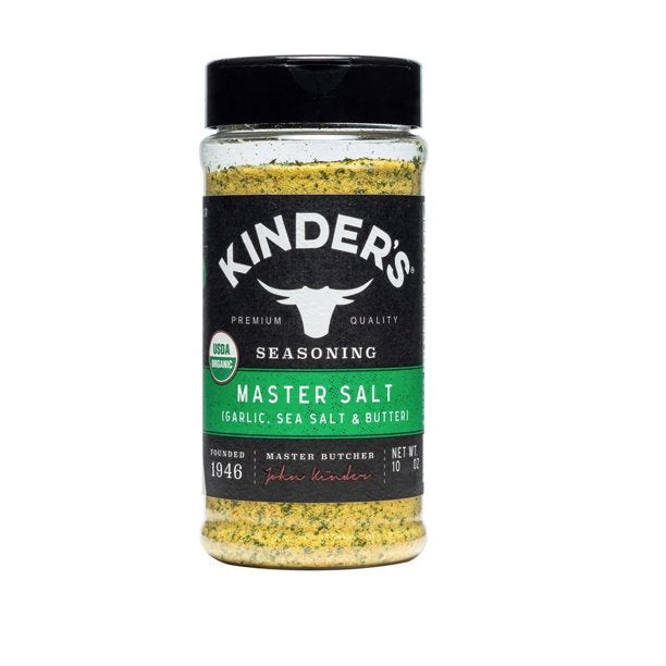 Kinder's Master Salt Garlic Sea Salt & Butter Seasoning 10 oz