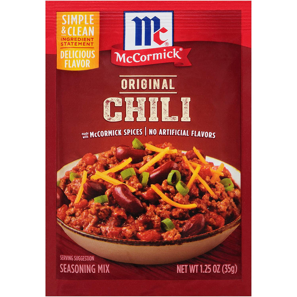 McCormick Chili Seasoning Mix, 1.25 oz