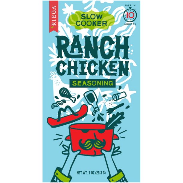 Riega Ranch Chicken Slow Cooker Seasoning 1 OZ