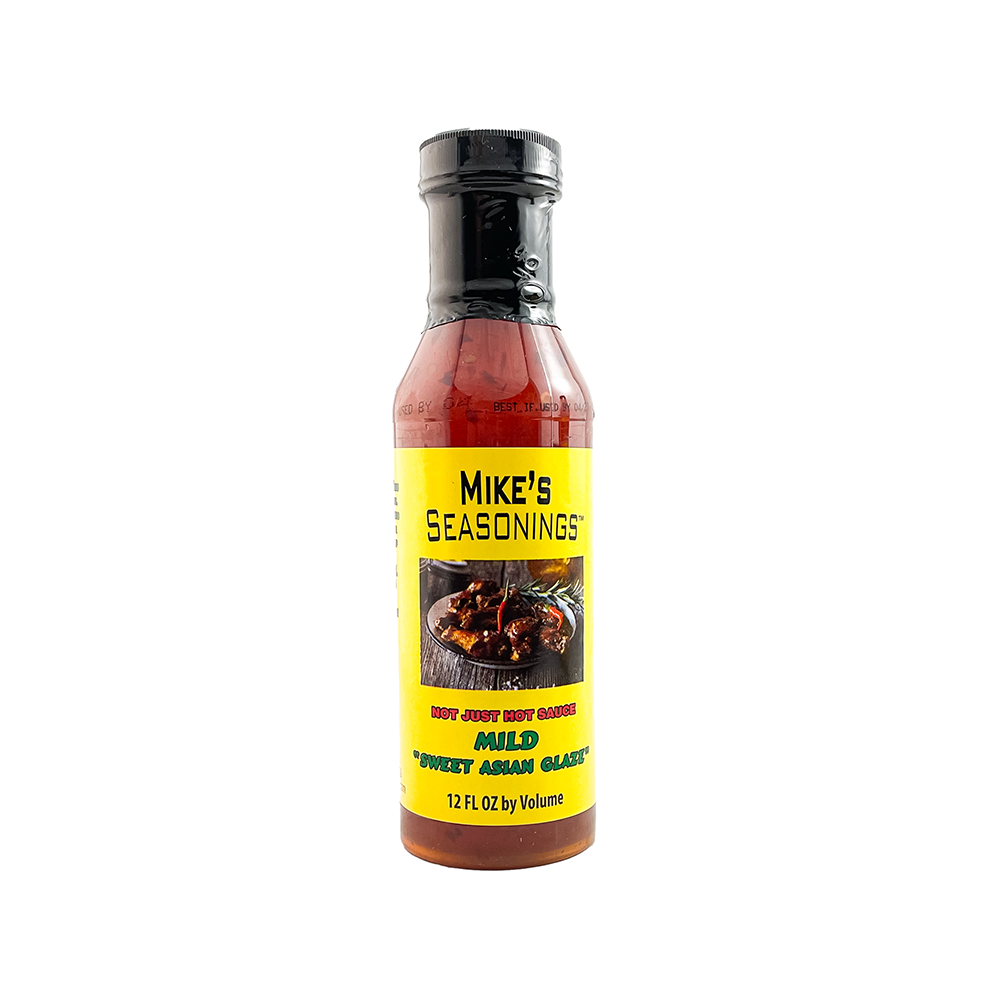 Mike's Seasonings  Mild Sweet Asian Glaze & Sauce 12 oz
