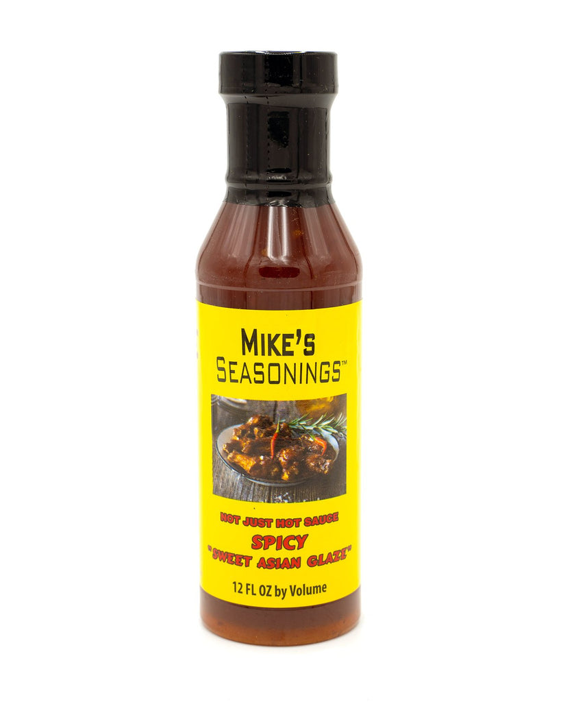 Mike's Seasonings Not Just Hot - Spicy Sweet Asian Glaze & Sauce 12 oz