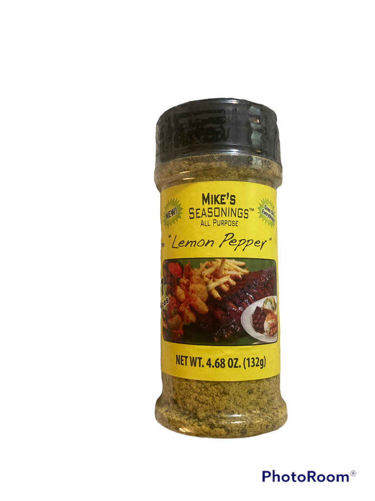 Mikes Seasoning All Purpose Lemon pepper Seasoning 4.68 OZ