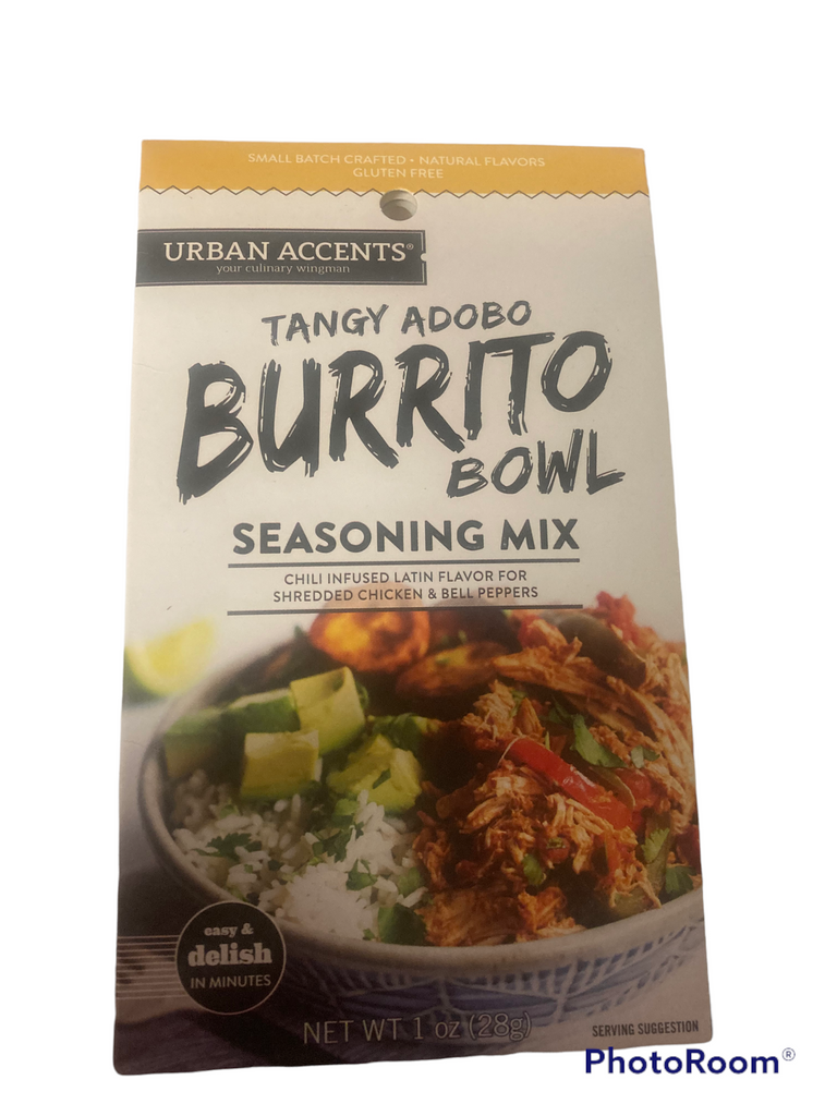 Urban Accents Tangy Adobo Burrito Bowl Seasoning 1 OZ