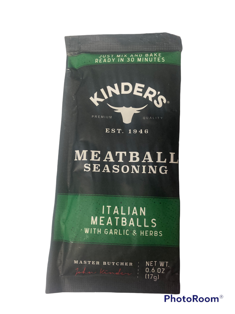 Kinders Italian Meatball Seasoning 0.6 OZ
