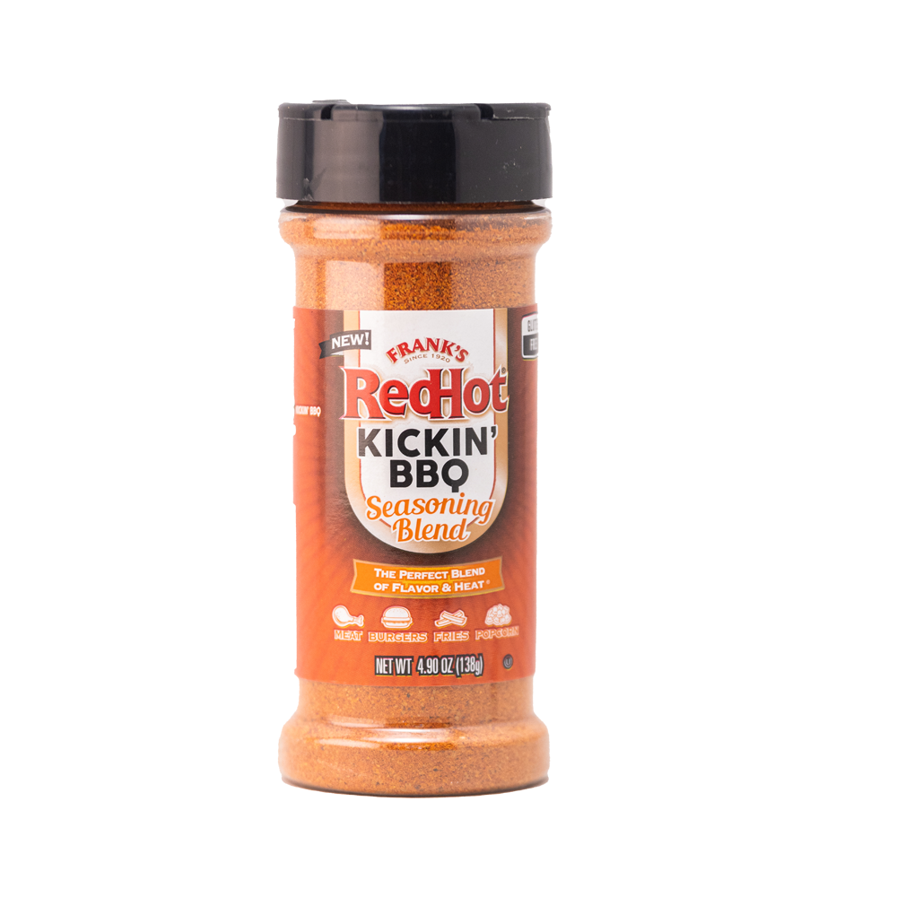 Frank's RedHot Kickin' BBQ Seasoning Blend  4.9 oz