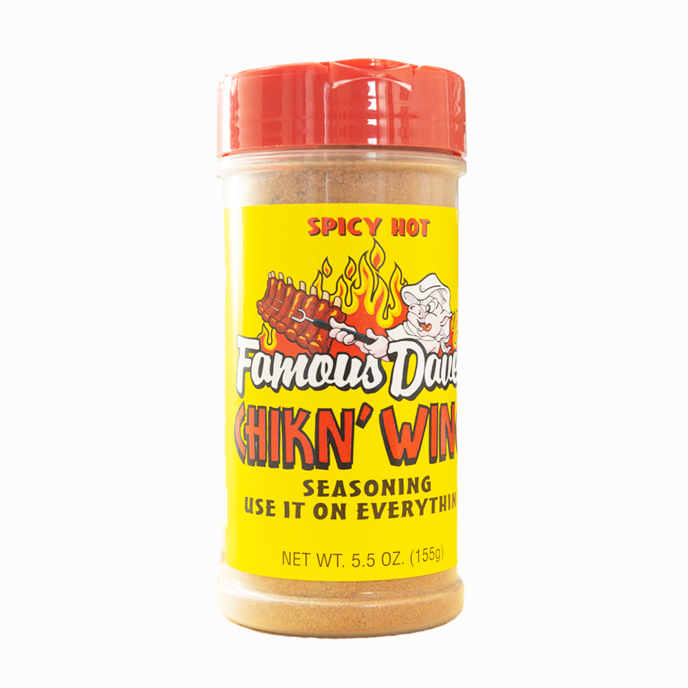 Famous Daves Chicken Spicy Hot Seasoning 5.5 OZ