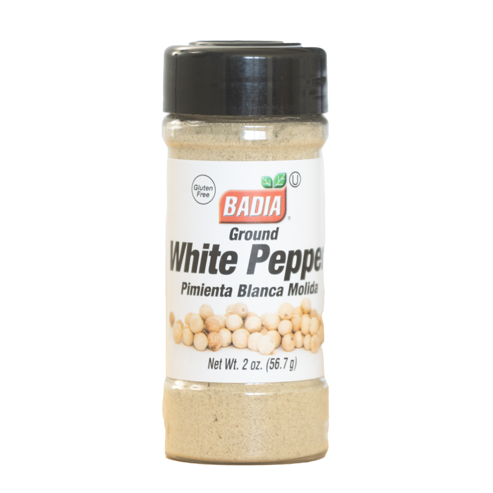Badia Ground White Pepper 2 OZ
