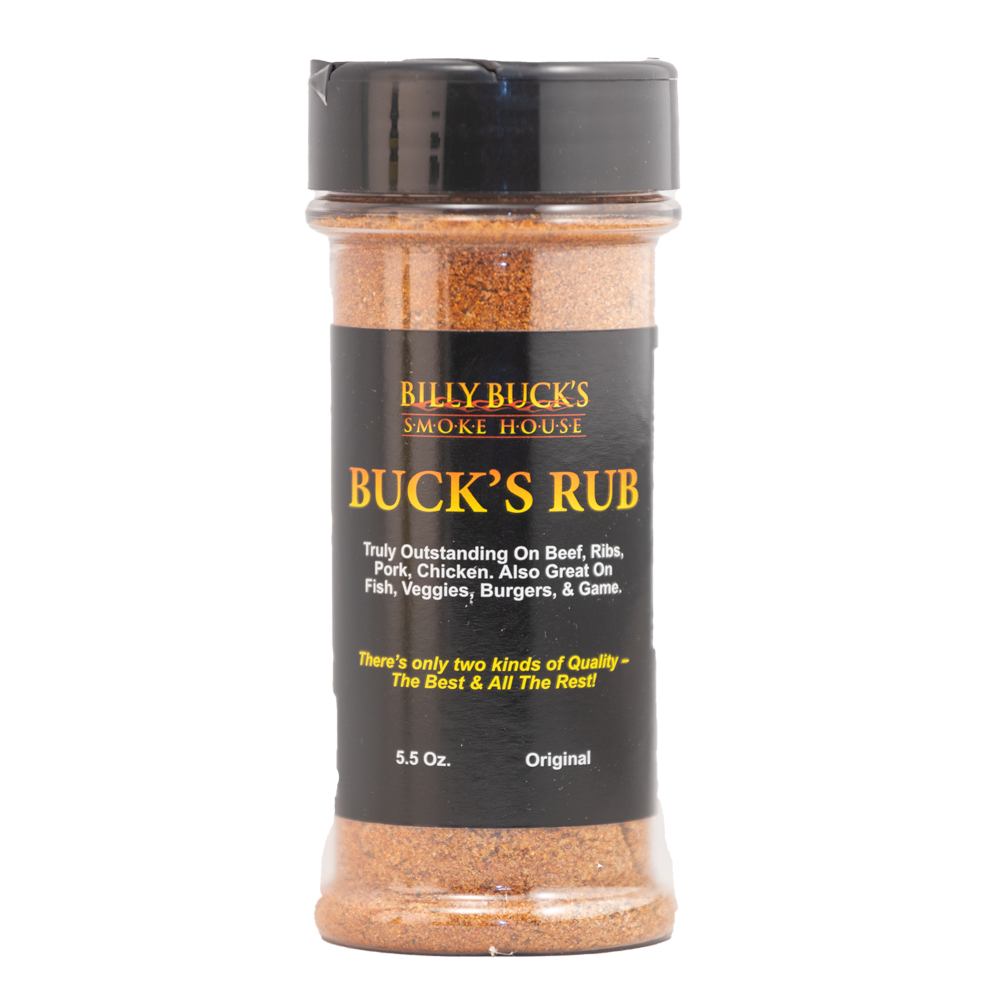 Billy Bucks Smoke House Bucks Rub 5.5 OZ