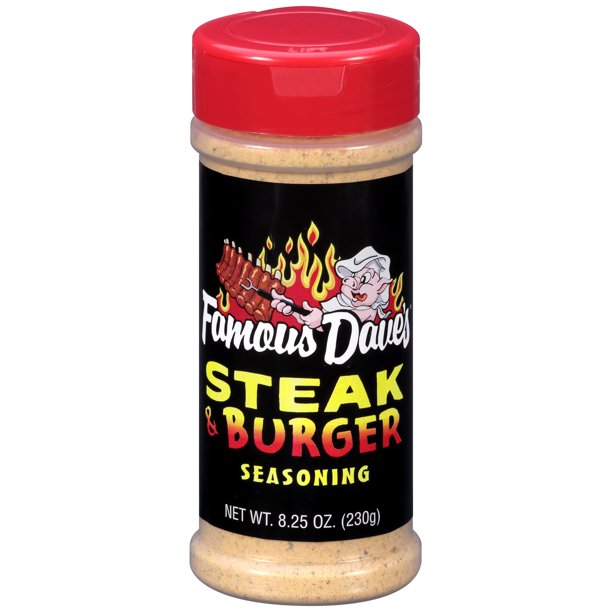 Famous Dave's Steak and Burger Seasoning 8.25 Oz