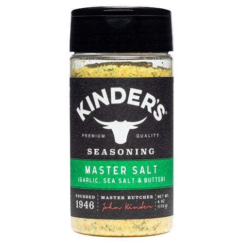 Kinder's Master Salt Garlic Sea Salt & Butter Seasoning 6 oz