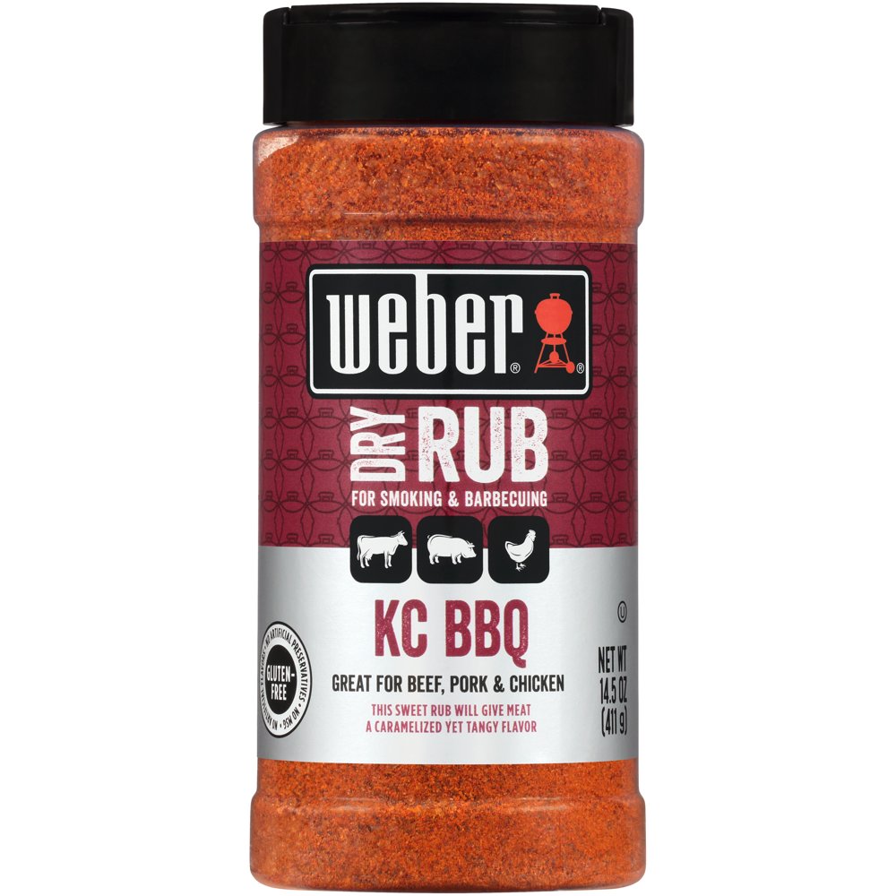 Weber KC BBQ Dry Rub - 14.5 oz
