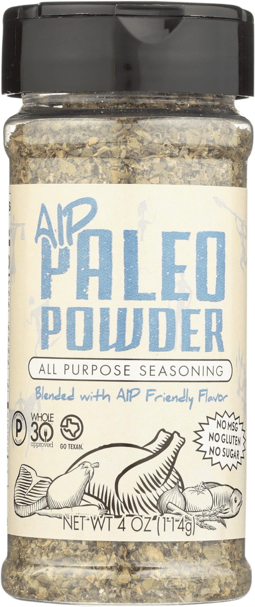 Paleo Powder Fodmap AP Spice Powder Seasoning, Jar 5oz 