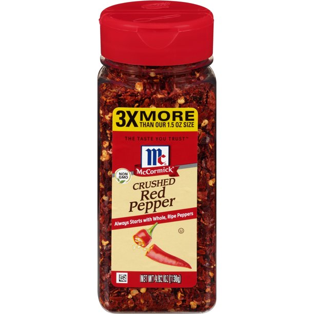 McCormick Red Pepper - Crushed, 4.62 oz